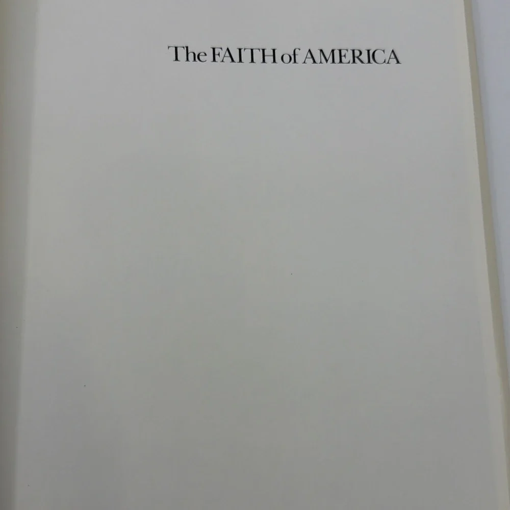 Norman Rockwell The Faith of America Hardcover Book Fred Bauer Guidepost Vintage